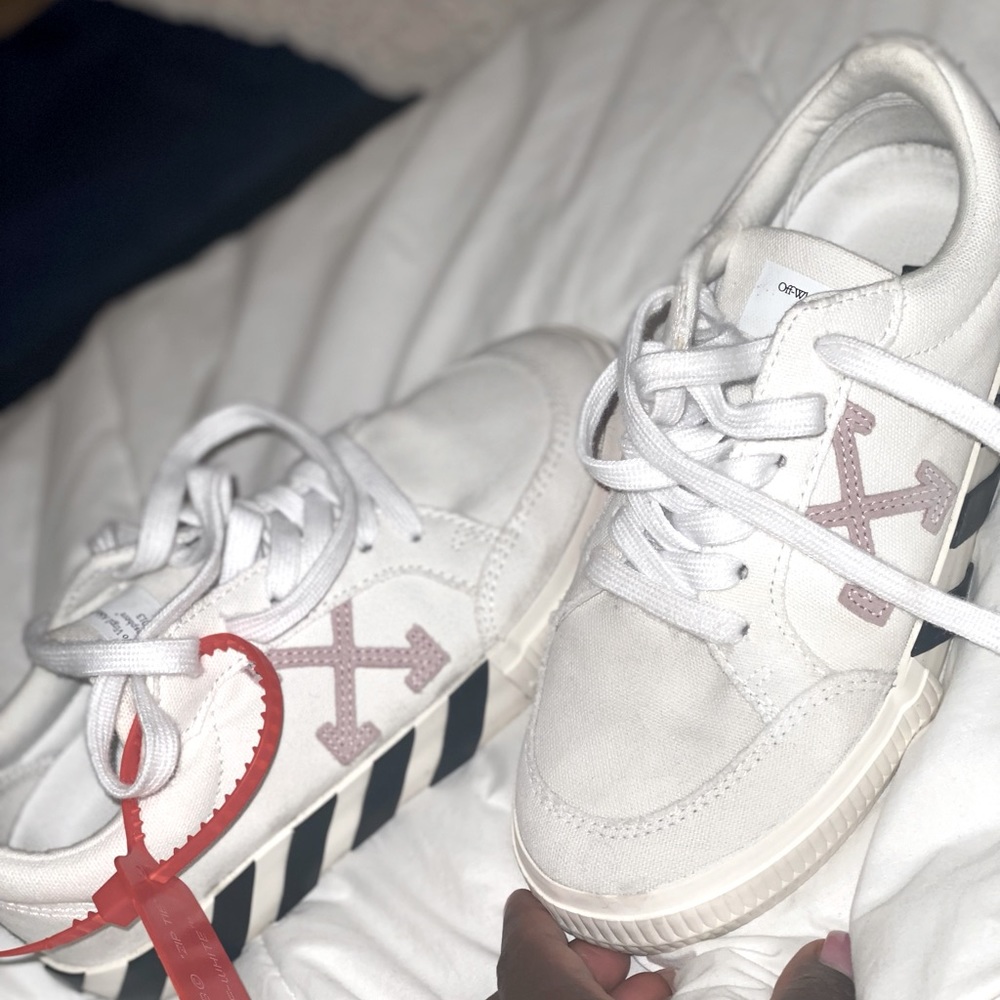 Off white sneakers